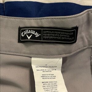 Callaway Silver Performance Golf Pants